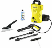 Karcher K2 Compact Plastic Car Tool Kit(Yellow and Black), with accessories Home & Car Washer(Yellow, Black)