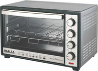 Inalsa 46-Litre MasterChef 46SSRC OTG with Motorised Rotisserie and Convection, 2000W, 4 Stage Heat Selection, Stainless-Steel Finish| Suitable for Big Families Oven Toaster Grill (OTG)(Silver)