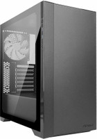 Antec Performance Series P82 Flow ATX Mid-Tower Case, Tool-Free Tempered Glass Side Panel, Removable 2.5” SSD Rack, Support for Up to 4 x 2.5” SSDs, White LED Lighting, 4 x 140 mm White Blade Fans Inc Mid Tower Cabinet(Black)
