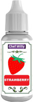 chef willy Fruit Extract Natural Flavor Essence Syrup for cakes sweets candies and drinks strawberry flavor Strawberry Liquid Food Essence(20 g)