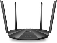 TENDA AC19 2100 Mbps Wireless Router(Black, Dual Band)