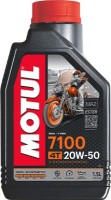 MOTUL 7100 4T 20W50 100% Synthetic Ester Synthetic Blend Engine Oil(1.5 L, Pack of 1)