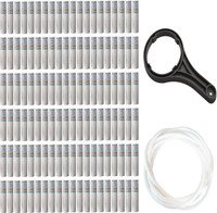Orcus 10' Inch Spun Filter Cartridge Pack Of 120 With FREE Spanner Solid Filter Cartridge(5, Pack of 120)