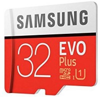 SAMSUNG EVO Plus 32 GB MicroSDHC Class 10 95 MB/s  Memory Card(With Adapter)