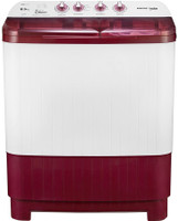 Voltas Beko by A Tata Product 8.5 kg Semi Automatic Top Load Washing Machine White, Maroon(WTT85DBRT)