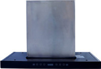 Pankh T-SHAPE CHIMNEY Auto Clean Ceiling Mounted Chimney(BLACK 700 CMH)