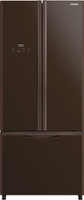 Hitachi 511 L Frost Free French Door Bottom Mount Refrigerator(Glass Brown, R-WB560PND9 GBW)
