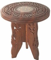 Artisan India Solid Wood Side Table(Finish Color - Brown, Pre-assembled)