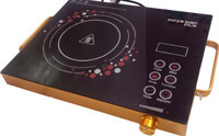 ASFACT SURYA KAP cap cuktop Induction Cooktop(Yellow, Silver, Black, Touch Panel)