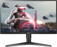 LG 27 inch Full HD LED Backlit IPS Panel Height Adjustable Gaming Monitor (27GL650F)(Response Time: 1 ms, 144 Hz Refresh Rate)