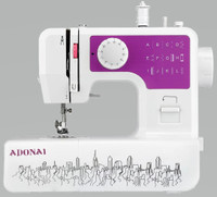 Adonai Multi Stitch/Multifunction Sewing Machine with 12 inbuilt Stitches & Reverse Stitch, Heavy Duty, Portable and Light Weight Household Sewing Machine Electric Sewing Machine( Built-in Stitches 12)