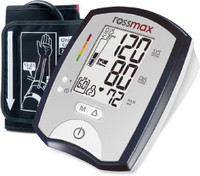 Rossmax MJ701f Deluxe Automatic Blood Pressure Monitor Bp Monitor(White, Black)