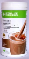 HERBALIFE Formula 1 Nutritional Shake Chocolate Flavor Plant-Based Protein(500 g, Chocolate)
