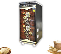 ZilLight Fully Automatic Domestic Flourmill, Aata Maker, Flour Mill, Atta chakki, Ghar Ghanti with Smart Features and Standard Accessories (1 Year Warranty, BLOOMING SAFFRON BROWN, Made In India) Flourmill