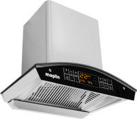 Maplin SS60 Auto Clean Wall Mounted Chimney(Silver 1400 CMH)