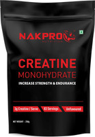 Nakpro Creatine Monohydrate Powder for Muscle Endurance & Recovery Creatine(250 g, Unflavor)