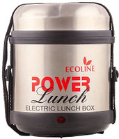 Ecoline Appliances 1200 ml 3 Compartments(Conduction Heat Lunch Box) Ecoline Appliances 1200 ml 3 Compartments(Conduction Heat Lunch Box)