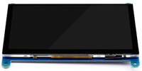REES52 7 inch HD Monitor (HDMI TFT LCD Display Monitor 7 inch 1024X600 HD Screen Touch Function Raspberry Pi B+/2B Raspberry Pi 3B)(Response Time: 4 ms)