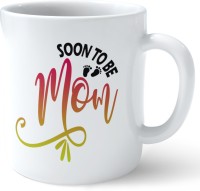 skd kanu soon to be mom Printed Ceramic Coffee Gift for to Be Mom Baby Shower Pregnant Wife friends inlaw Ceramic Coffee Mug(300 ml)