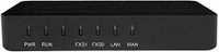 JTAG Dinstar 2 Port FXS DAG1000-2S 2 FXS Analog Telephone Adaptor Network Switch(Black)