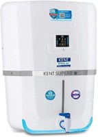 KENT 11080 Superb Star Wall Mountable 20-Ltr/hr 9 L RO + UV + UF + TDS Control + UV in Tank Water Purifier(White)