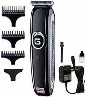Geemy GM-6050 Trimmer 60 min  Runtime 3 Length Settings(Black)