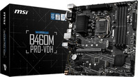 MSI B460M PRO-VDH MATX Gaming Motherboard(Black)