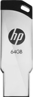 HP V236w 64 GB Pen Drive(Silver)