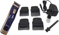 Geemy gm-6005 Trimmer 120 min  Runtime 4 Length Settings(Blue)