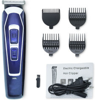 Profiline GEMIY_GM_6115 Barber & Saloon Choice Hair Beard Moustache Electric Trimmer for Men Hair Clipper Shaver Razor Cordless Trimmer Hair Cutting Machine  Shaver For Men(Blue)