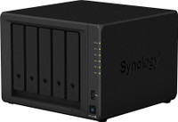 Synology DiskStation DS1520+ 0 TB External Hard Disk Drive (HDD)(Black, Mobile Backup Enabled, External Power Required)