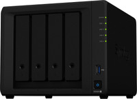 Synology DiskStation DS920+ 0 TB External Hard Disk Drive (HDD)(Black, Mobile Backup Enabled, External Power Required)