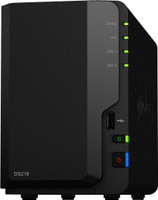 Synology DiskStation DS218 0 TB External Hard Disk Drive (HDD)(Black)
