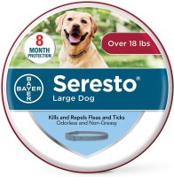 Bayer Bayer Seresto Flea and Tick Collar for Dogs, 8-Month Protection, Flea and Tick Collar for Large Dogs Over 8 kg Dog Anti-tick Collar(Large, Blue)