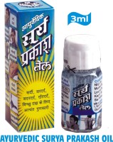 SURYA PRAKASH OIL Ayurvedic Surya Prakash Oil_ for Pain Management - 3 ml ( Pack of 12 ) Liquid(12 x 0.25 ml)