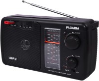 PAGARIA 5 Band Rechargeable USB, AUX Model CRETA with Bluetooth FM Radio(Black)