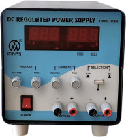 Mars DC Regulated Power Supply Single Output 0-30VDC/5 Amps with fixed 5V/3.3V output (ME 231) 150 Watts PSU(Blue,black)