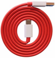 RSC POWER+ One P 1 m USB Type C Cable(Compatible with All Phones With Type C port, Red)