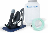 SILVER STAR STEAM Original STEAM ES-300 1200 W Silver Star 1200 W Garment Steamer(BLACK AND SILVER)