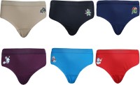 Red Rose Brief For Boys(Multicolor Pack of 6)