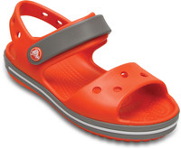 Crocs Boys & Girls Sling Back Clogs(Orange) Crocs Boys & Girls Sling Back Clogs(Orange)