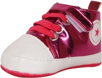OLE BABY Boys Slip on Sneakers(Pink)