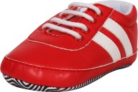 OLE BABY Boys Slip on Sneakers(Red)