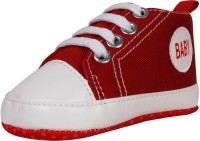 OLE BABY Boys Slip on Sneakers(Red)