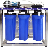 SANRACHNA ENT Sanrachna 25LPH Commercial RO Water Purifier Plant, Fitted with branded core parts & Full Stainless Steel Body, Works Upto 3000 tds. Solid Filter Cartridge(0.5, Pack of 1)