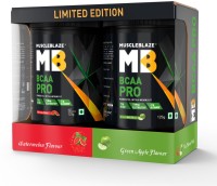 MUSCLEBLAZE BCAA Pro Two Flavour Pack, Watermelon & Green Apple BCAA(250 g, Water Melon & Green Apple)