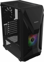 GAMDIAS 16331-61083-10000-G Athena E1 with 2 Pre-Installed 120mm Fan Mid Tower Cabinet(Black)