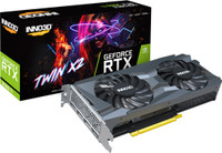 Inno3D NVIDIA GEFORCE RTX 3060 TI 8GB TWIN X2 GRAPHICS CARD 8 GB GDDR6 Graphics Card(Black)