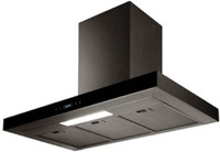 store asia JADE BLACK 90 Auto Clean Wall Mounted Chimney(BLACK 1250 CMH)