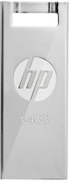 HP 295W 64 Pen Drive(Blue, Silver)